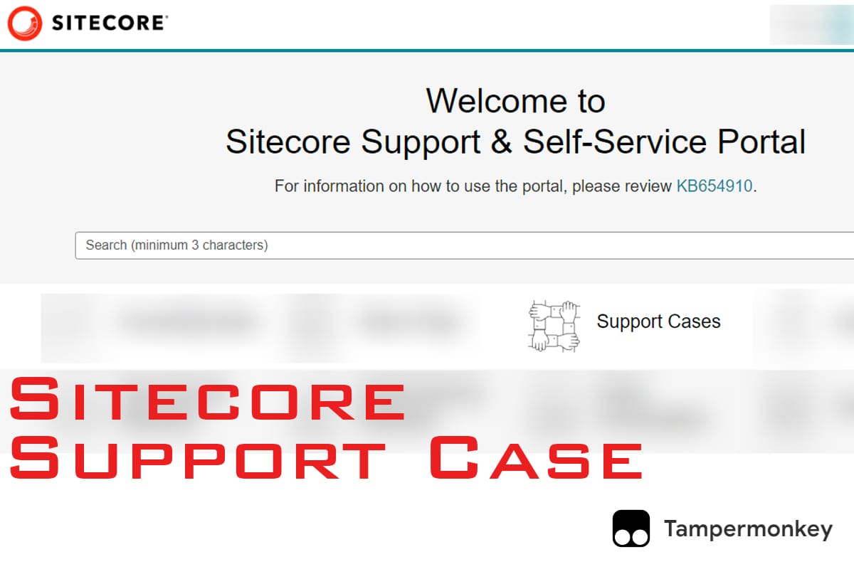 Easier Sitecore Ticket Management using Tampermonkey
